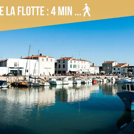 Le Phare Du Bout Du Monde - Logement Proche Du Port La Flotte Buitenkant foto